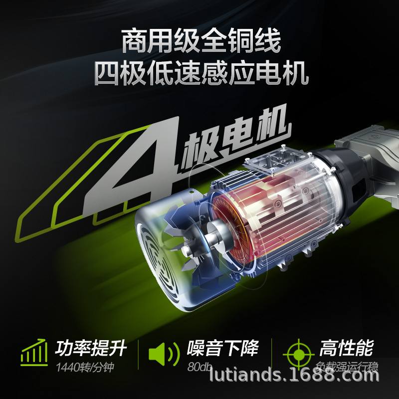 绿田洗车机商用洗车店大功率超高压清洗机220v水枪泵刷车神器虎啸