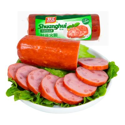 双汇肘花火腿即食午餐肉