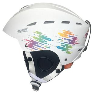 propro专业滑雪头盔男女成人单双板滑雪装备保暖透气儿童滑雪头盔