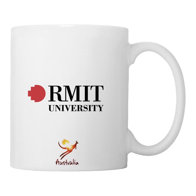 RMIT皇家墨尔本理工大学马克杯 陶瓷咖啡杯纪念品礼品杯 茶水杯子