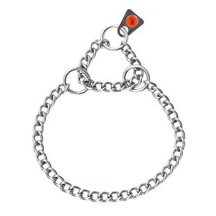 德国DEAN & TYLER 轻量化半控制不锈钢P链项圈狗圈项圈泰迪边境犬