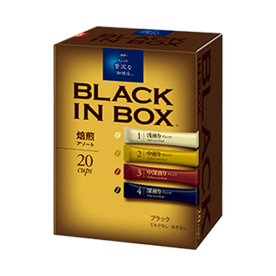 原装日本速溶黑咖啡agf