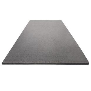 灰色地毯客厅茶几毯卧室地垫家用短毛可裁剪床边毯房间加厚隔音垫