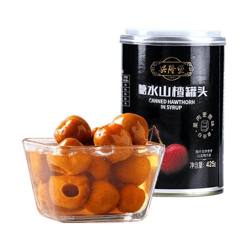 糖水山楂罐头425g*6罐零食送礼