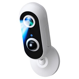 摄像头免插电无线监控家用手机远程室内外入户门口无需网络智能影