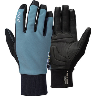 兰帕达防风防泼水骑行手套全指抓绒保暖秋冬公路自行车电动摩托车