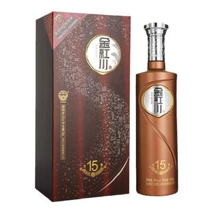 红川酒45度金红川自酿15号500ml 甘肃特产浓香型纯粮食白酒单瓶装
