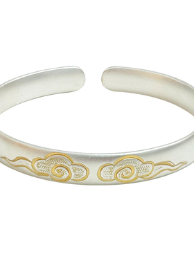 【新年礼物】9999银手镯送女生