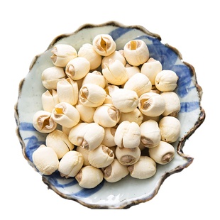 精选通芯白莲子250g广昌特产手工无芯湘莲子农家干货糖水煲汤材料