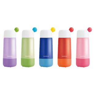 乐扣乐扣豆豆保温杯女316不锈钢水杯小巧便携高颜值学生情侣男生