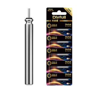 久岩石墨烯CR322通用动力源夜光漂电子漂鱼漂浮漂电池正品丹尼富