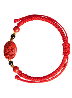 藏尚2026马年本命朱砂红绳本命佛