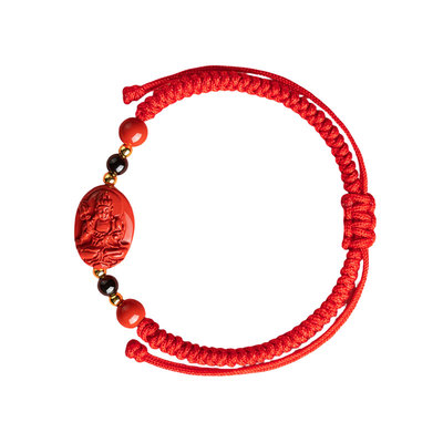 藏尚2026马年本命朱砂红绳本命佛