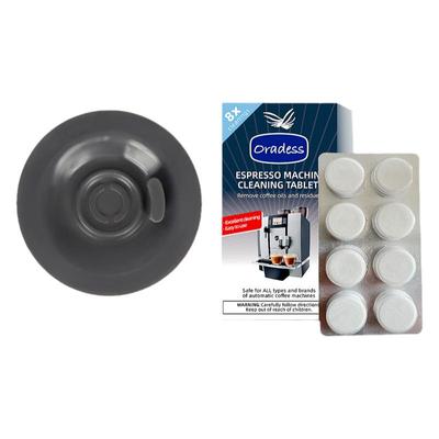 breville铂富半自动咖啡机手柄反冲清洗盲片硅胶清洁垫片配件54mm