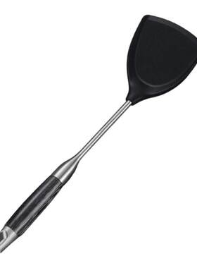 硅胶锅铲家用食品级耐高温硅胶铲不粘锅专用铲勺子炒菜的铲子木柄