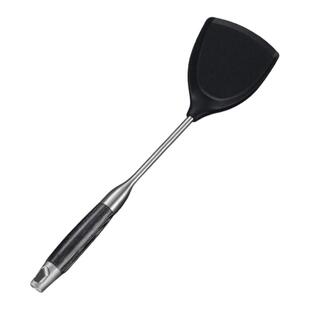 硅胶锅铲家用食品级耐高温硅胶铲不粘锅专用铲勺子炒菜的铲子木柄