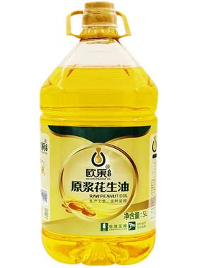 欧果物理压榨原浆炒菜花生油
