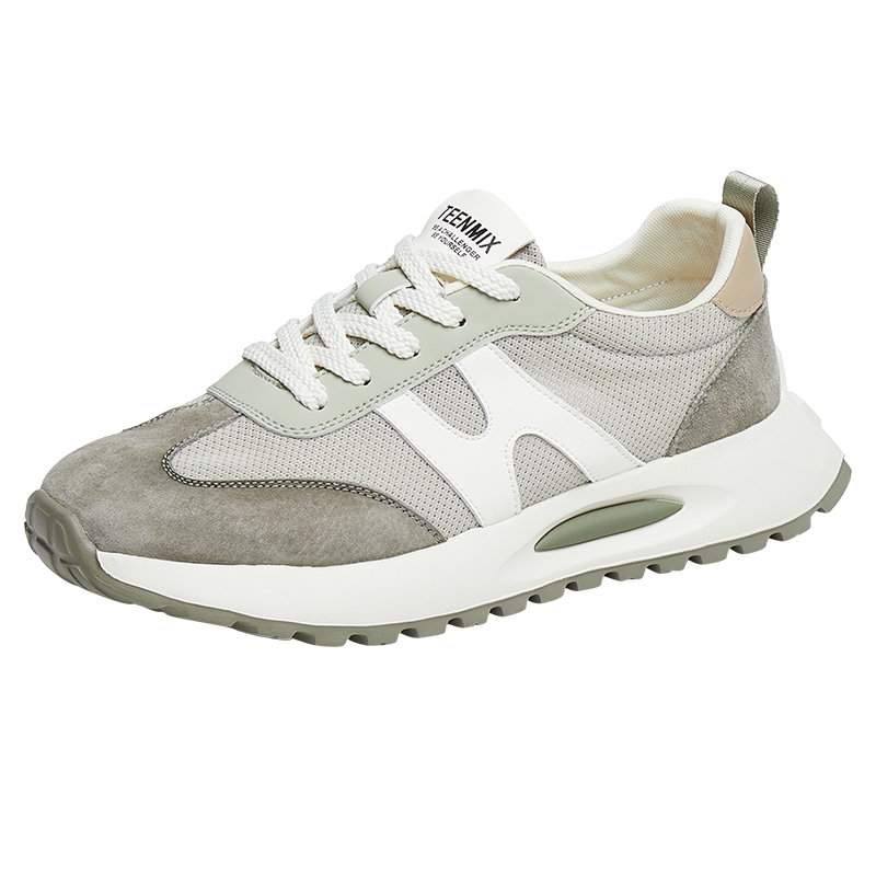 天美意夏季新款商场同款百搭系带时尚通勤男阿甘鞋3TU02BM5