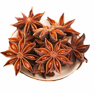 八角500g足干大料大茴香无硫10月大红另香叶桂皮花椒香料调料散装
