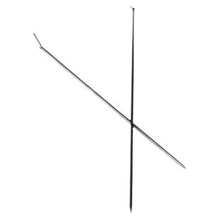 不锈钢加粗钓鱼渔具用品垂钓海竿远投筏竿y型简易三角羊角支架地