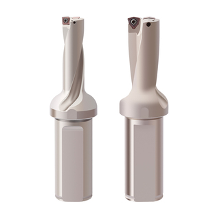 内冷钻孔U钻 快速钻头2倍3倍4倍径 舍弃式麻花钻WC桃型暴力内出水