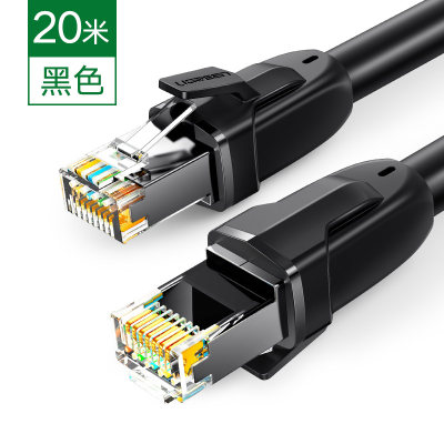 网线八类万兆纯铜屏蔽cat8 Pure Copper Ethernet Cable1m2米