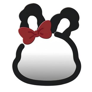 卡通萌趣儿童房艺术装饰镜北欧设计创意化妆镜高级led智能浴室镜