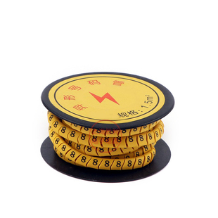 网线标签管线号管数字号码管1MM 1.5MM2.5MM 0-9异形号码管10卷
