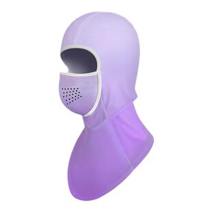 儿童滑雪面罩磁吸护脸头套防风防寒保暖透气运动速干围脖护面口罩