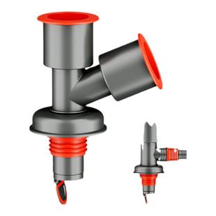 洗衣机排水管防臭三通面盆下水管地漏专用接头PVC管y型分叉三头通