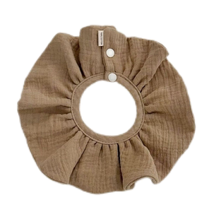 ins婴儿口水巾新生儿纯棉360纱布围嘴宝宝防吐奶薄款围兜吸水韩系