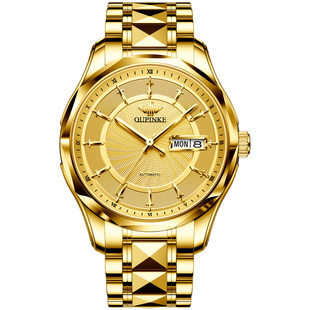 瑞士欧品客名表品牌正品手表男士机械表夜光防水商务高档男款腕表