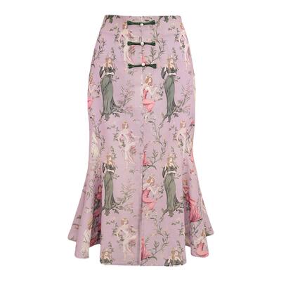 JUNGLEME半身裙新中式半身裙