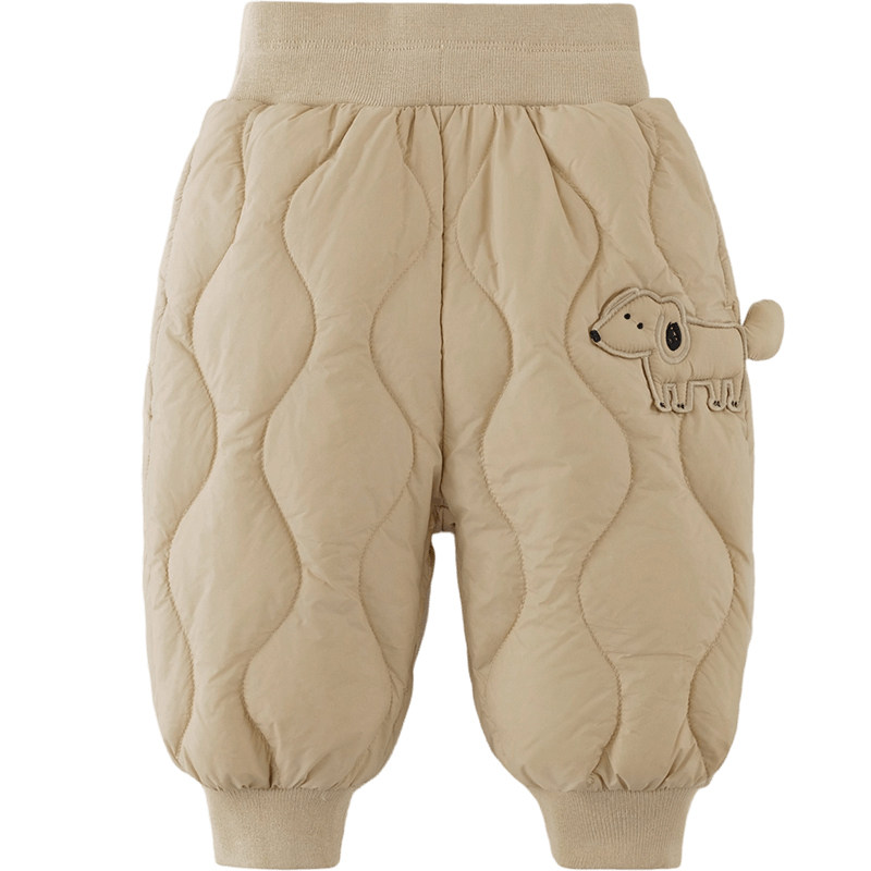 [云感保暖]马克珍妮男童萌趣小狗羽绒裤宝宝裤子冬装新款551755-2