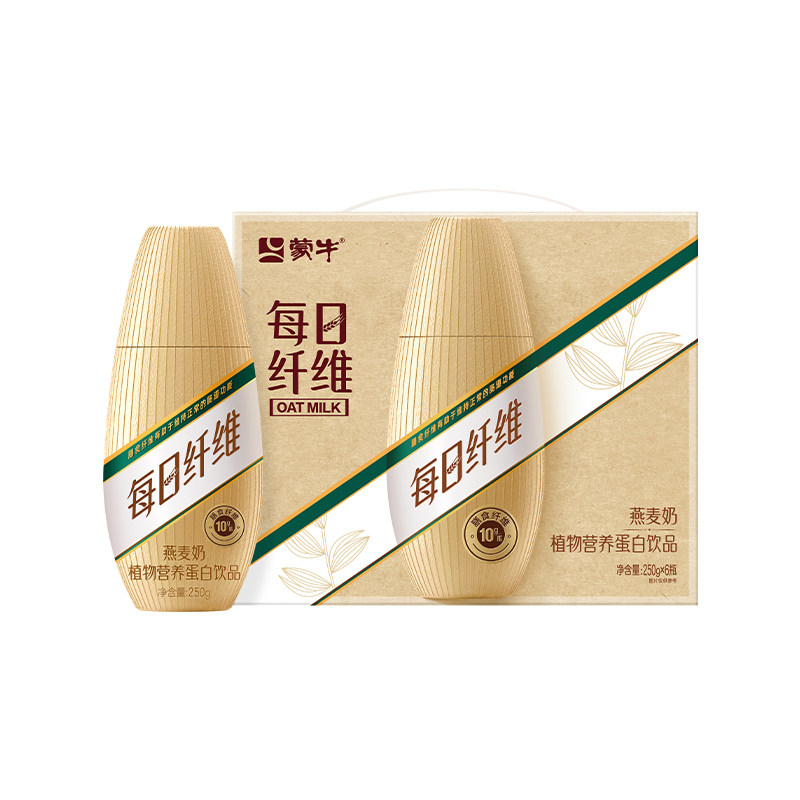 蒙牛每日纤维燕麦奶热卖低脂健康