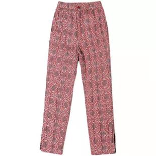 中老年羽绒裤女冬季新款外穿保暖裤高腰深档加绒加厚直筒裤妈妈裤