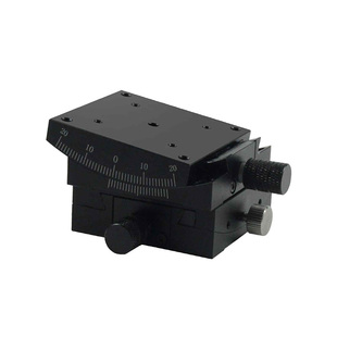 X轴角度倾斜滑台手动弧度精密微调位移平台调节测角仪GFG60/40/80