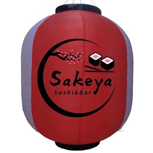 日式户外防水灯笼定制超特大型号居酒屋寿司酒场门头招牌广告灯笼