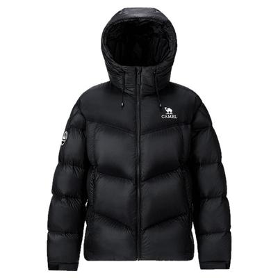 迪丽热巴同款|骆驼火山Pro鹅绒服男装短款轻薄新款冬季外套面包服