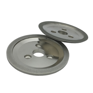 钎焊合金三孔油轮蝶形电镀金刚石自动车刀研磨机专用钻石砂轮