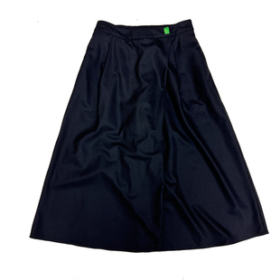 拉贝碧【买一送一】喜帖街 羊毛混纺 设计师小众款 8分阔腿裤裙裤