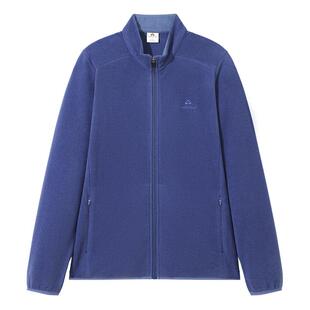 【Polartec100】拓路者户外轻暖抓绒衣女春秋保暖立领开衫中间层