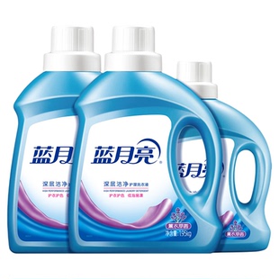 月亮洗衣液深层洁净薰衣草香全瓶装9.8斤