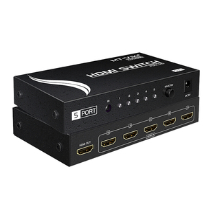 迈拓维矩MT-SW501MH高清5进1出HDMI切换器音视频笔记本电脑机顶盒电视显示器投影仪切屏器遥控五进一出共享器