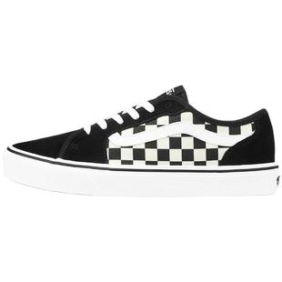 Vans范斯官方 Filmore Decon黑白棋盘格街头透气男鞋板鞋低帮