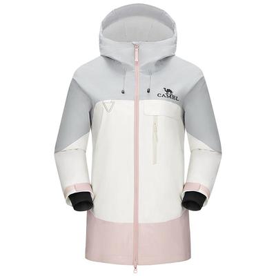 冲锋衣骆驼防水防风夹棉