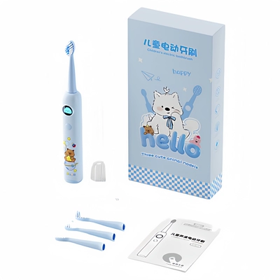 正品儿童电动牙刷智能3-6到12岁以上全自动软毛防水充电小孩专用
