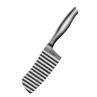 德国 304土豆刀波浪形家用不锈钢切土豆波纹刀切菜神器薯条狼牙刀