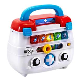伟易达豪华智能诊疗箱儿童仿真打针医疗过家家小医生玩具套装礼物