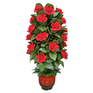 包邮 制作盆花自开婚庆许愿树自动慢开花舞台魔术道具套装年会